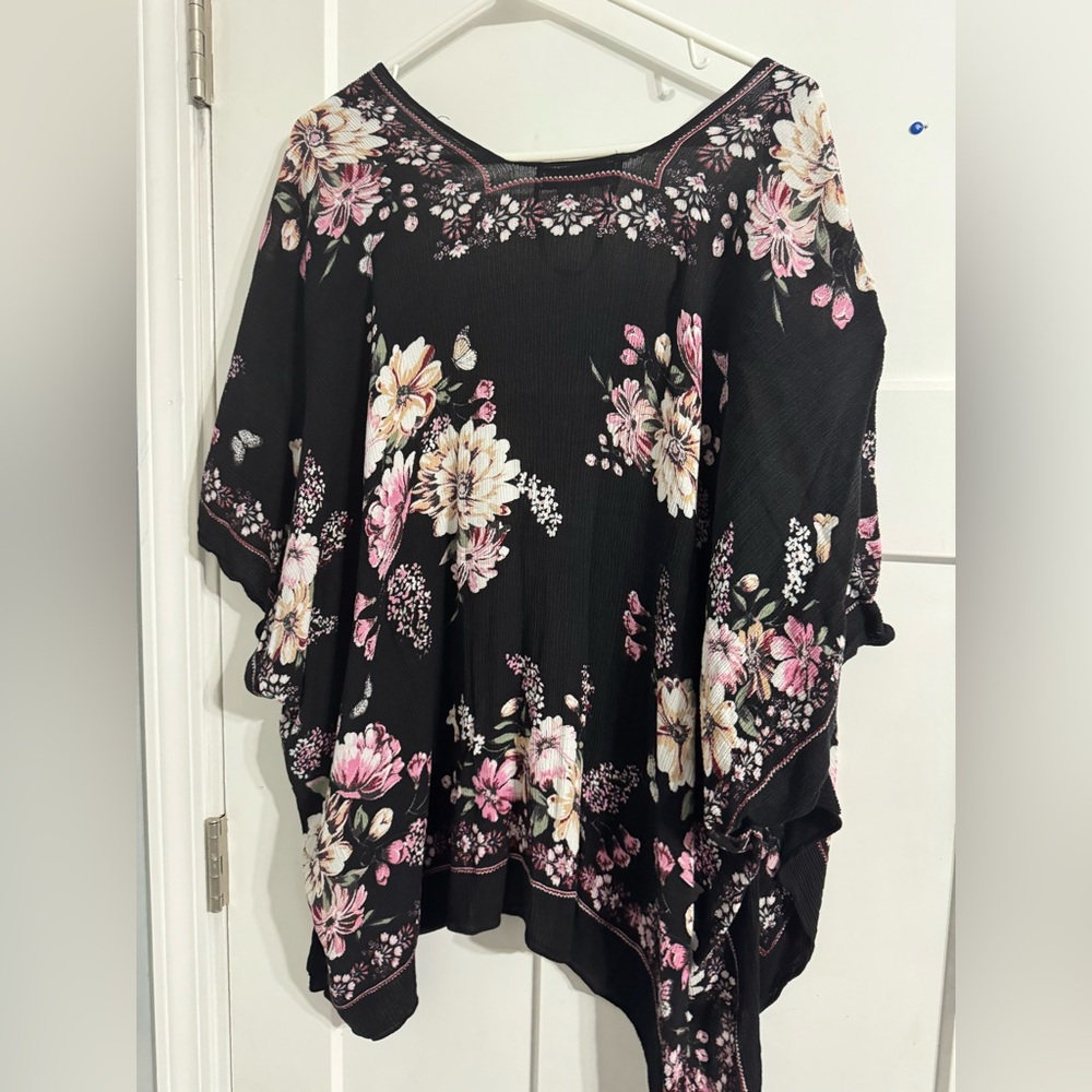 Floral Kimono Cardigan - Picture 3 of 3